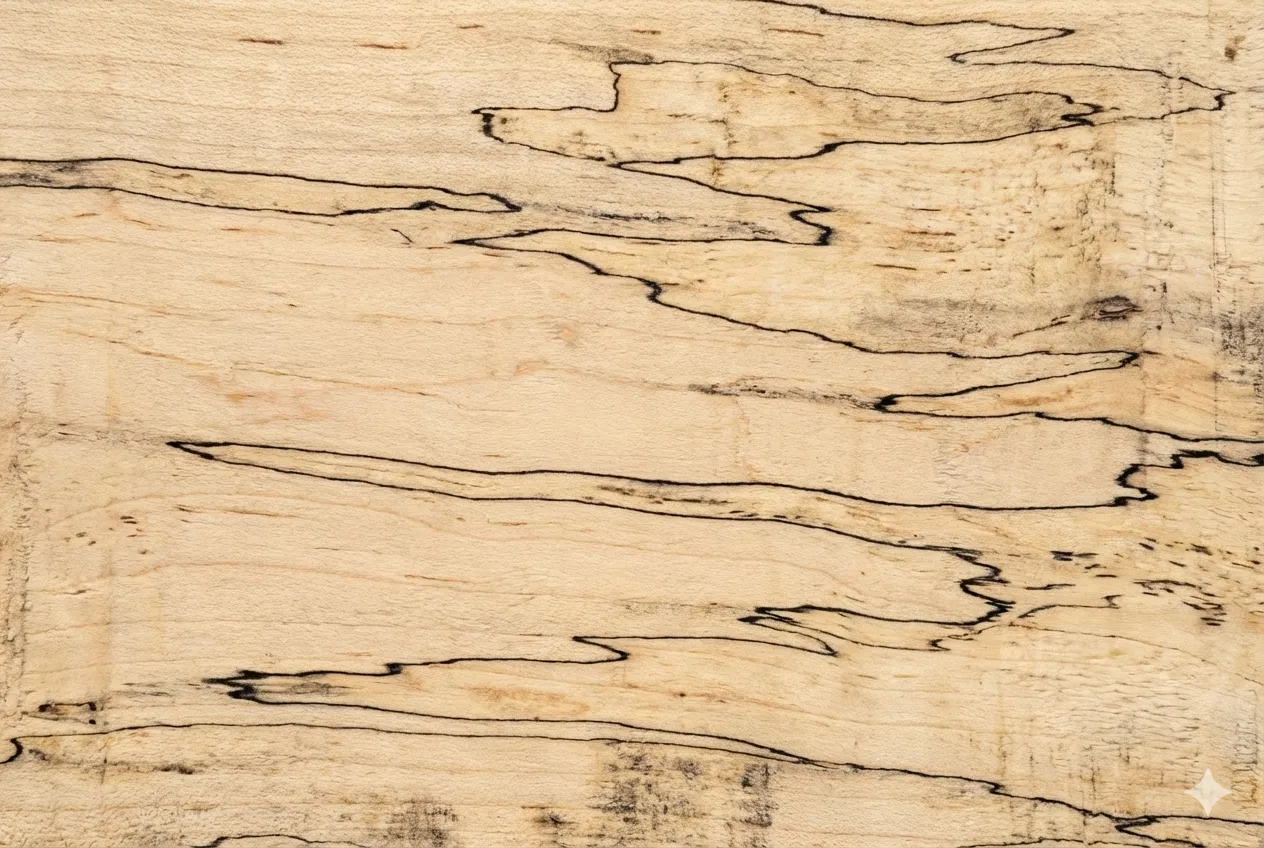 Spalted maple wood texture